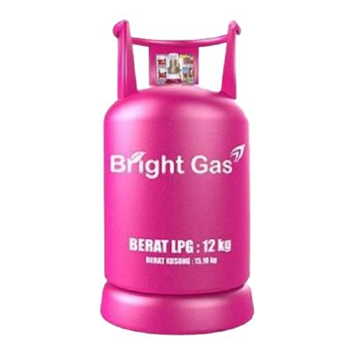Tabung Bright Gas 12kg Pink- Toko Nusantara Kreo